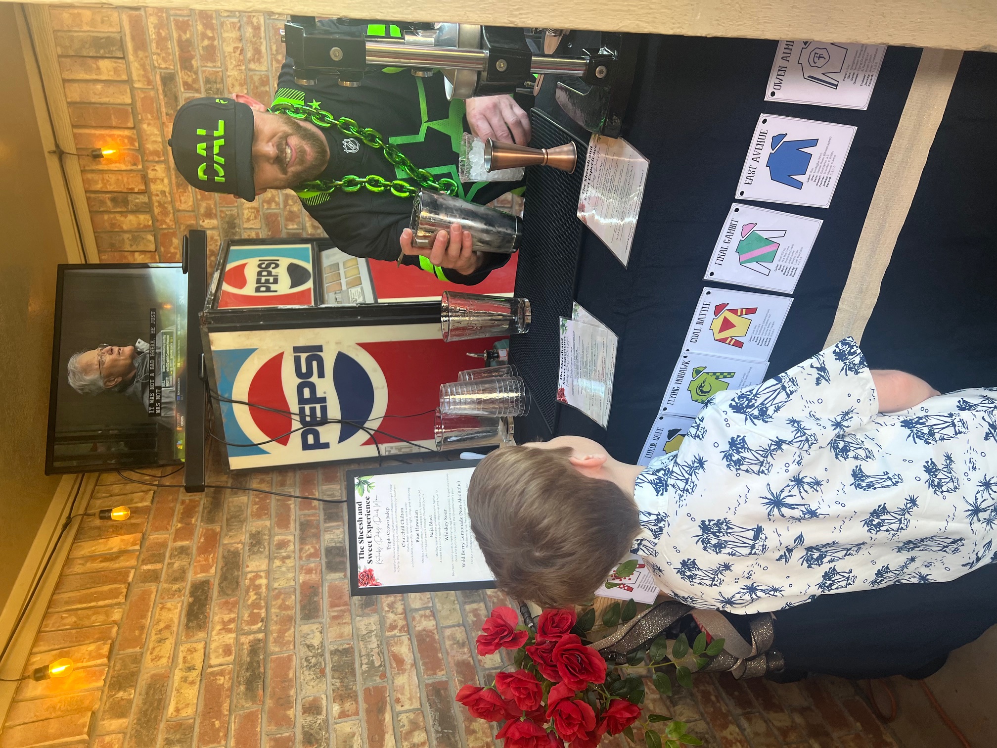 Kids enjoying non-alcoholic beverages